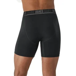 Hanes® Men's Ultimate 3-Pack Moves X-TEMP® Performance Regular Leg Boxer Briefs Underwear with Total Support Pouch™ Umsbh3