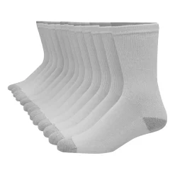 Hanes® Men's Ultimate Soft & Durable12-Pack Crew Socks