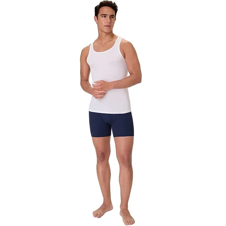 Hanes Mens U Neck Sleeveless 7 Pack Tank Bonus Pack