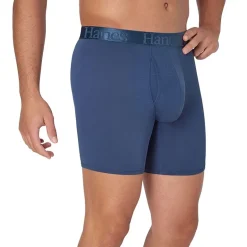 Hanes Originals Supersoft Total Support Pouch Mens 3 Pack Support Pouch Boxer Briefs Uosba3