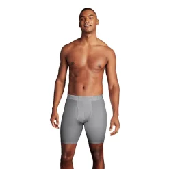 Hanes Originals Ultimate Supersoft Mens 3 Pack Long Leg Boxer Briefs Uo2ll3
