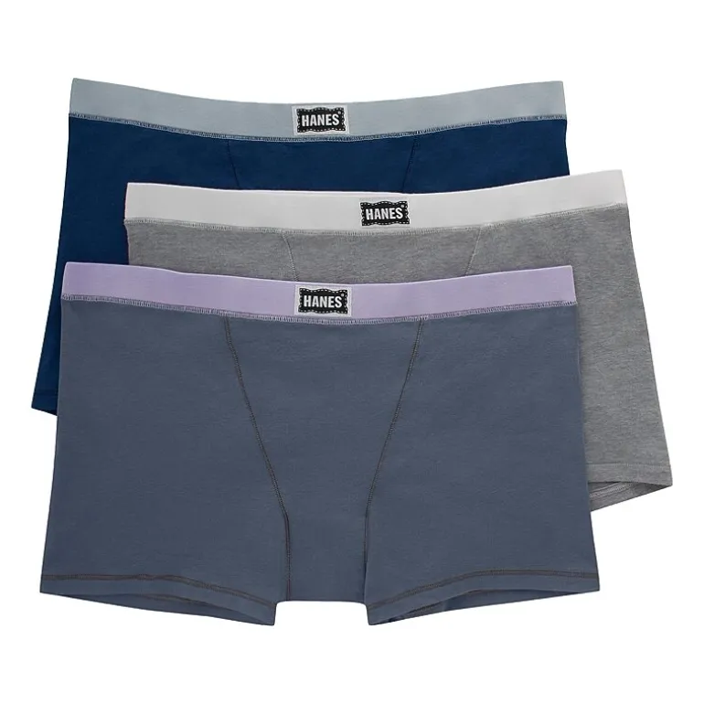 Hanes Originals Ultimate Womens Boxer Briefs 3 Pack