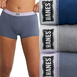 Hanes Originals Ultimate Womens Boxer Briefs 3 Pack