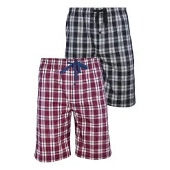 Hanes Stretch Mens 2-pc. Pajama Shorts