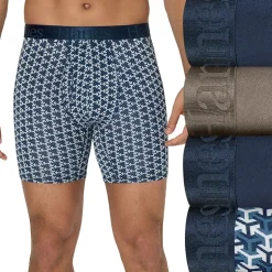 Hanes Supersoft Bonus Pack Mens 4 Pack Boxer Briefs Uo2bd4