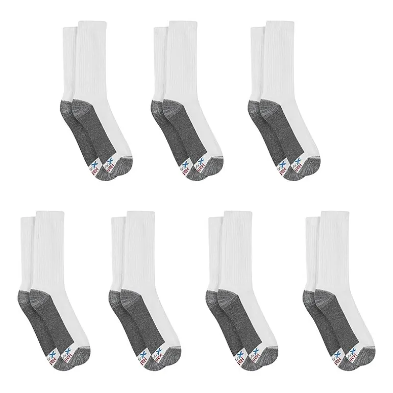 Hanes Ultimate Bonus Pack Mens 7 Pair Crew Socks