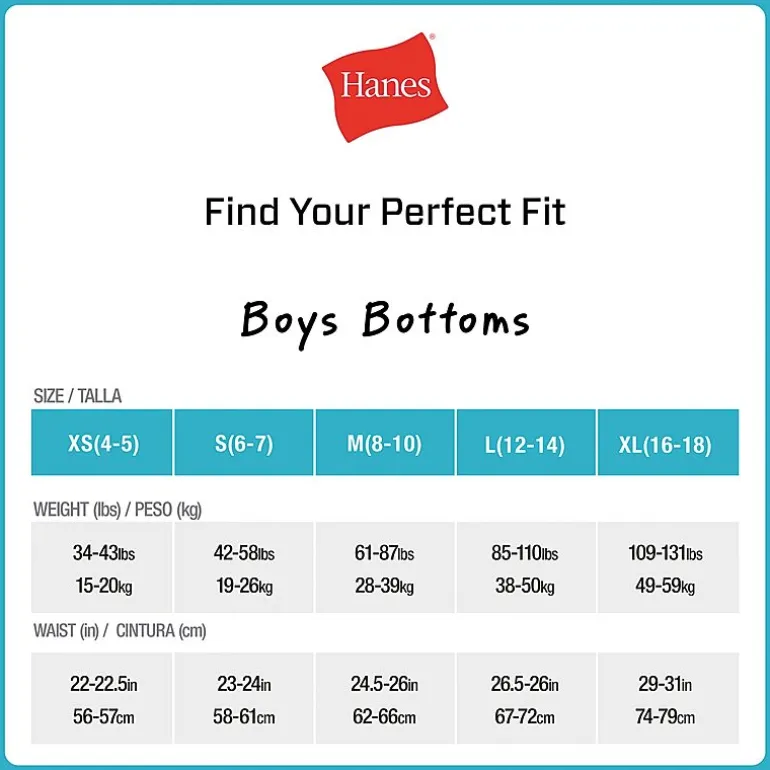 Hanes Ultimate Little & Big Boys 5 Pack Boxer Briefs