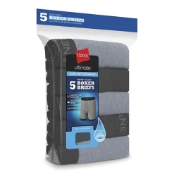 Hanes Ultimate Little & Big Boys 5 Pack Boxer Briefs
