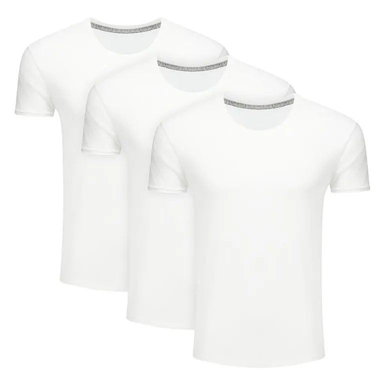 Hanes® Ultimate Men's 3-Pack ComfortBlend® T-Shirt Undershirts
