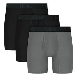 Hanes® Ultimate Men's Underwear 3-Pack Moves X-TEMP® Performance Boxer Briefs Underwear Um2be3