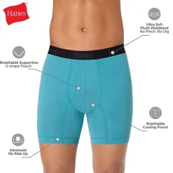 Hanes® Ultimate Men's Underwear 3-Pack Comfort Flex Fit® Boxer Brief Underwear Ucfba3