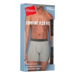 Hanes® Ultimate Men's Underwear 3-Pack Comfort Flex Fit® Boxer Brief Underwear Ucfba3