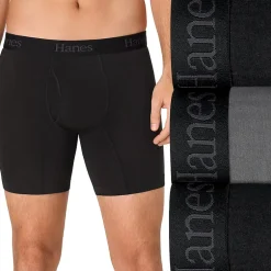 Hanes® Ultimate Men's Underwear 3-Pack Comfort Flex Fit® Boxer Brief Underwear Ucfba3