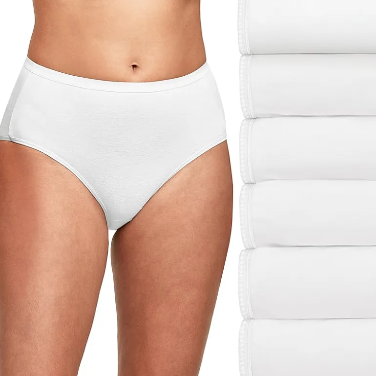Hanes Ultimate® 6-Pack Breathable Cotton Brief Underwear 40H6CC