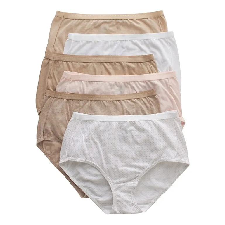 Hanes Ultimate® 6-Pack Breathable Cotton Brief Underwear 40H6CC
