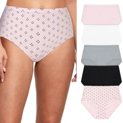 Hanes Ultimate® 5-Pack ComfortSoft Brief Panties Underwear 40W5CS