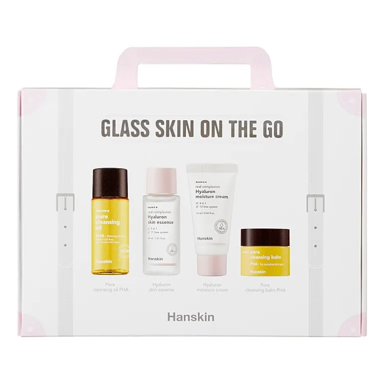 Hanskin Glass Skin On The Go Value Set