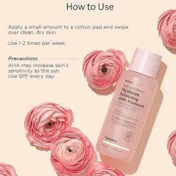Hanskin Hyaluron Exfoliating Aha Treatment Exfoliator