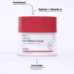 Hanskin Vitamin A Glow Retinol Cream Facial Moisturizer