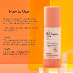 Hanskin Vitamin C Glow Capsule Lotion