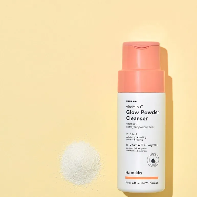 Hanskin Vitamin C Glow Powder Cleanser