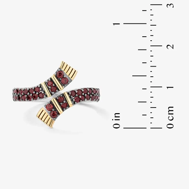 Harry Potter Womens Genuine or Lab-Created Gemstone Sterling Silver Cocktail Ring