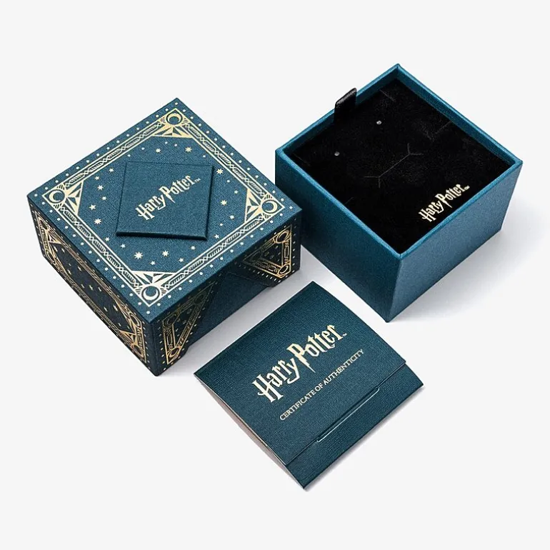 Harry Potter Womens Genuine or Lab-Created Gemstone Sterling Silver Cocktail Ring