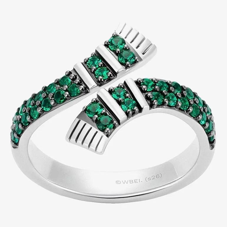 Harry Potter Womens Genuine or Lab-Created Gemstone Sterling Silver Cocktail Ring