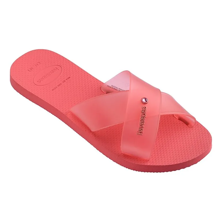Havaianas® Womens Aqua Jelly Slide Sandals