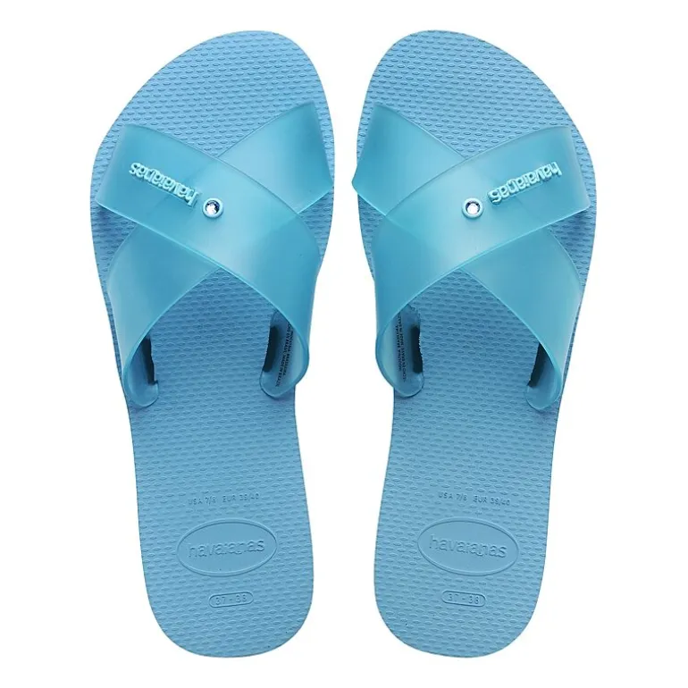 Havaianas® Womens Aqua Jelly Slide Sandals