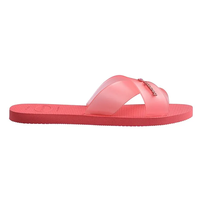Havaianas® Womens Aqua Jelly Slide Sandals