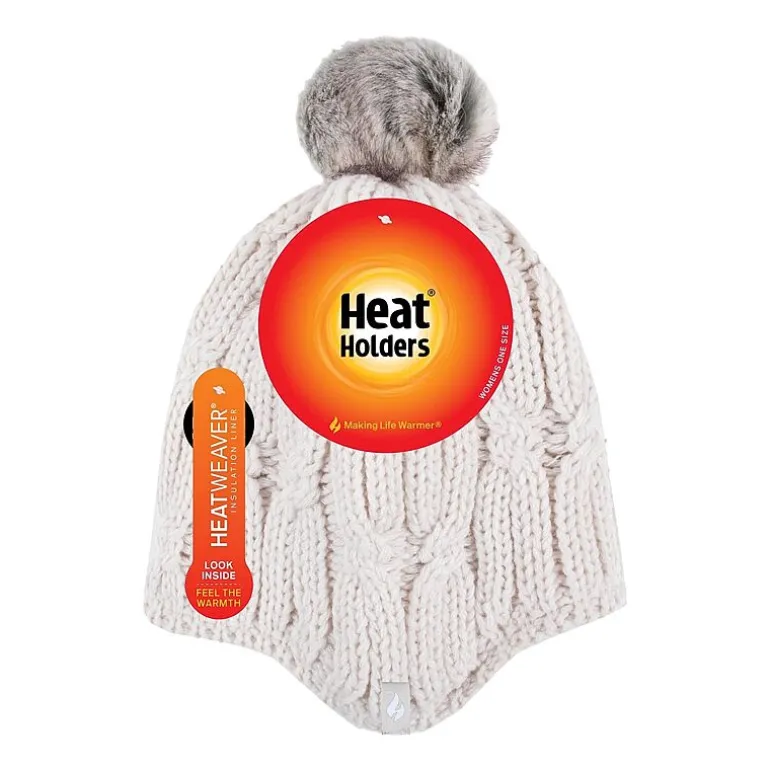Heat Holders Nikki Cosy Ears Womens Moisture Wicking Beanie