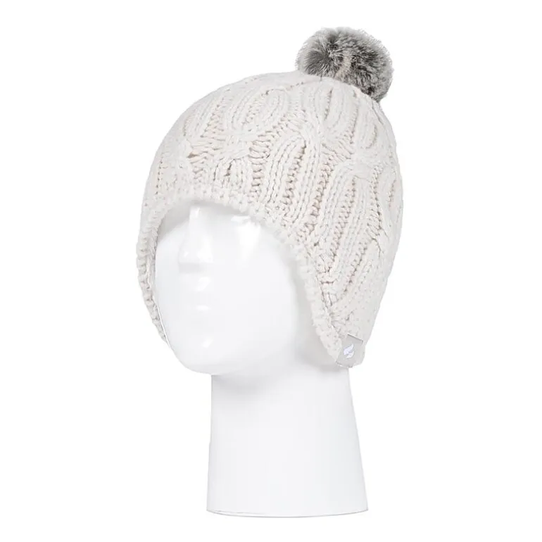 Heat Holders Nikki Cosy Ears Womens Moisture Wicking Beanie