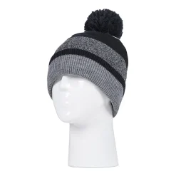 Heat Holders Snow Sports Striped Womens Moisture Wicking Beanie