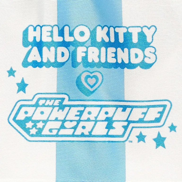 Hello Kitty® And Friends X The Powerpuff Girls™ Womens Juniors V Neck Short Sleeve Soccer Jersey
