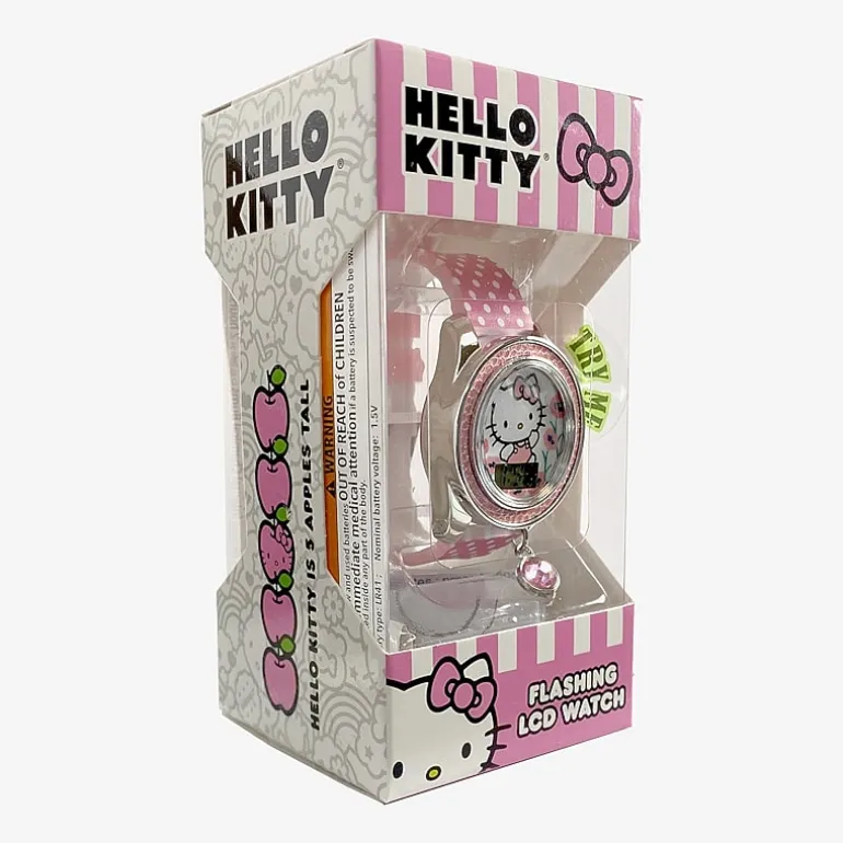 Hello Kitty Girls Pink Strap Watch Hk4240jc