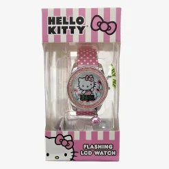 Hello Kitty Girls Pink Strap Watch Hk4240jc