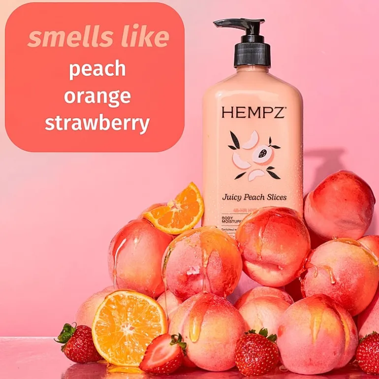 Hempz Juicy Peach Slices Body Moisturizer 17 Fl.Oz.