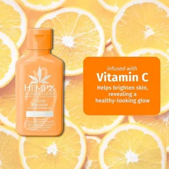 Hempz Mini Citrus Blossom Herbal Body Moisturizer With Brightening Vitamin C 2.25 Oz.