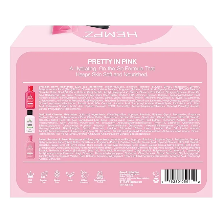 Hempz Sweet Hydration Mini Lotion Set