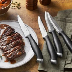 Henckels Hi Silvercap Steak Knives