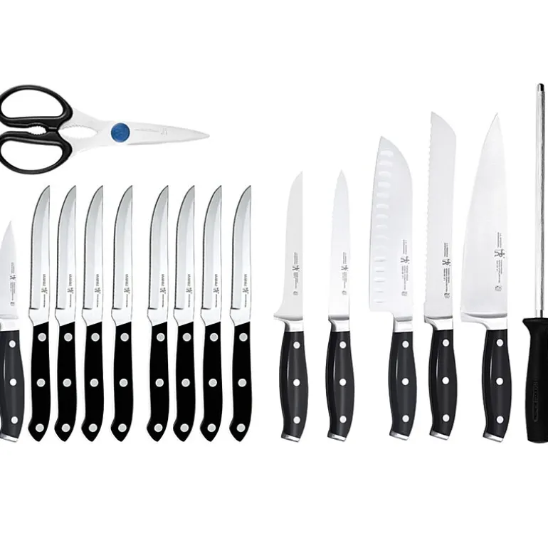 Henckels International Forged Premio 17-pc. Knife Block Set