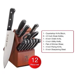 Henckels International Solution 12-pc. Knife Block Set