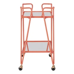 Hera Glass-Top Bar Cart