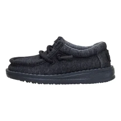 HEYDUDE Wally Stretch Jersey Toddler Boys Round Closed Toe Slip-On Shoe