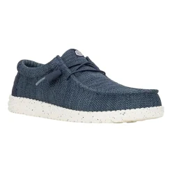 HEYDUDE Wally Stretch Sox Mens Round Closed Toe Slip-On Shoe