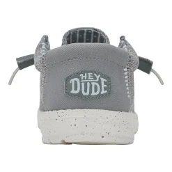 HEYDUDE Wally Stretch Sox Mens Round Closed Toe Slip-On Shoe
