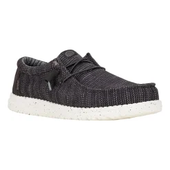 HEYDUDE Wally Stretch Sox Mens Round Closed Toe Slip-On Shoe