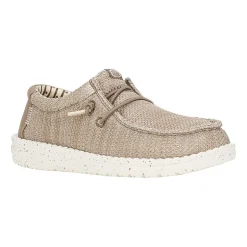 HEYDUDE Wally Stretch Sox Youth Boys Slip-On Shoe