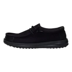 HEYDUDE Wally Work CE Mens Round Closed Toe Slip-On Shoe